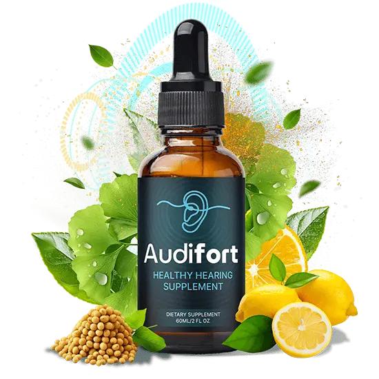 Audifort hearing support supplement bottle